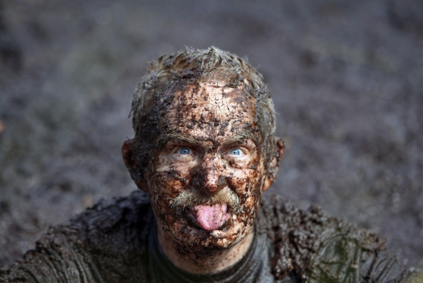 Swamp swim in Ireland