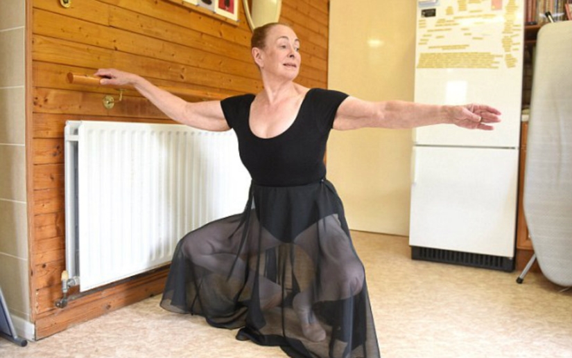 Swan pension: grandmother from the UK became a ballerina at the age of 71