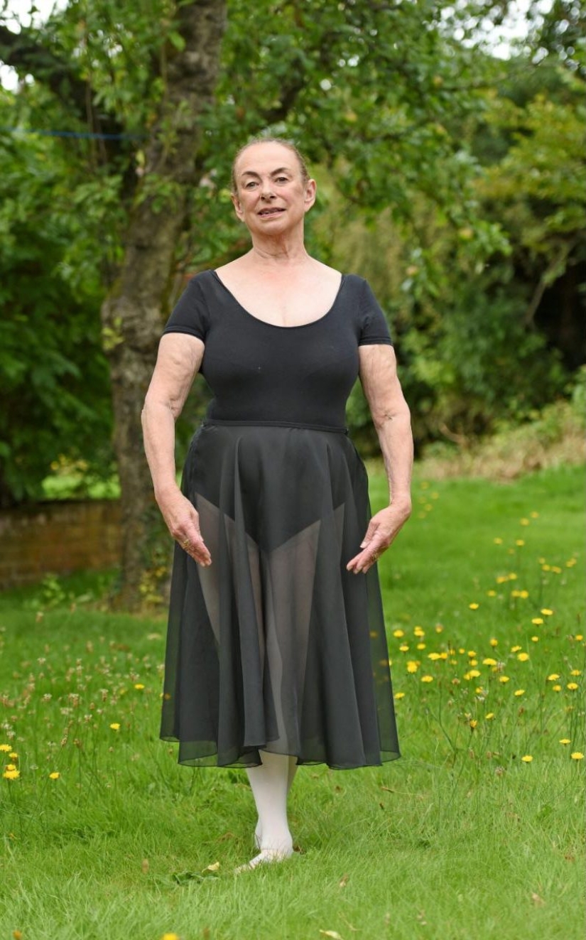 Swan pension: grandmother from the UK became a ballerina at the age of 71 Swan pension: grandmother from the UK became a ballerina at the age of 71