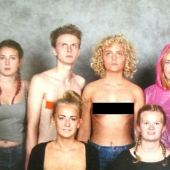 Swedish schoolgirl starred topless because she is a feminist