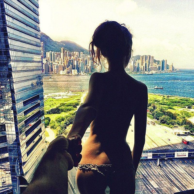 Take my hand, follow me