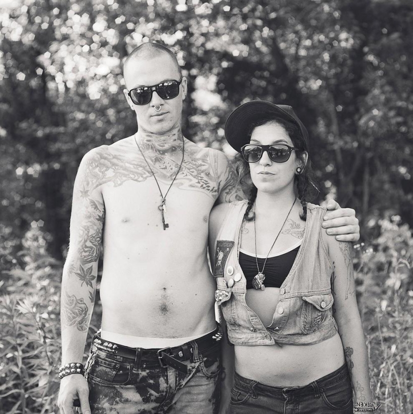 Taking a break from trash and frenzy at anarchist skateboarding fest