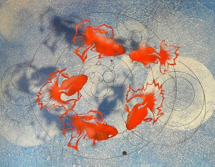 Tallado en papel por el artesano japonés Akira Nagaya