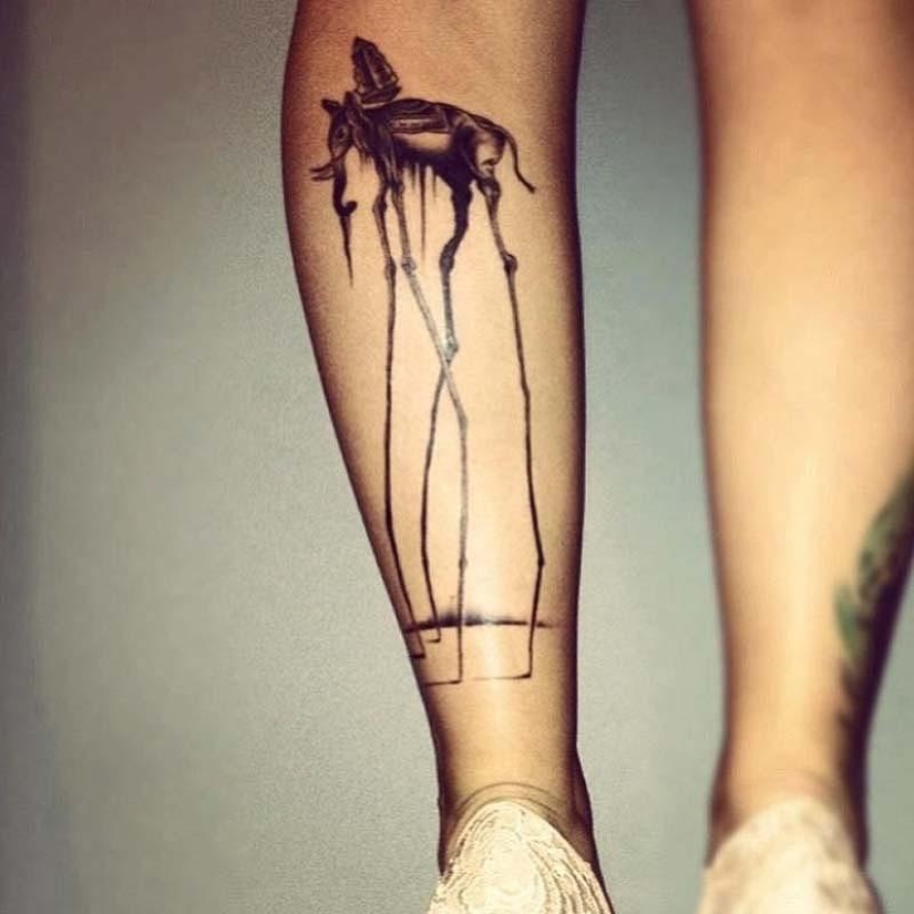 Tattoos inspired by works of art Tattoos inspired by works of art