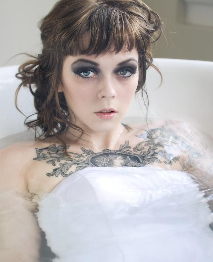 Tatuaje como arte: chicas increíblemente pintadas