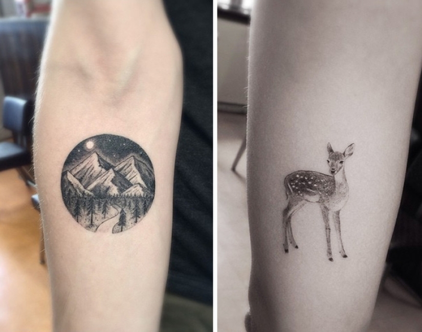 Tatuajes geométricos del Dr. Wu