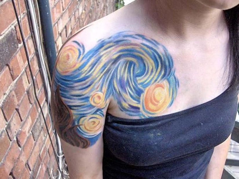 Tatuajes inspirados en obras de arte Tatuajes inspirados en obras de arte