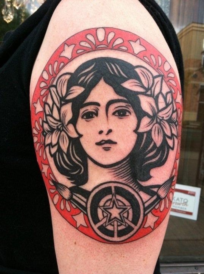 Tatuajes inspirados en obras de arte Tatuajes inspirados en obras de arte