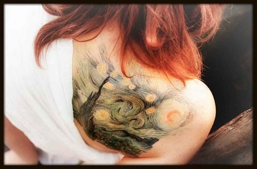 Tatuajes inspirados en obras de arte Tatuajes inspirados en obras de arte