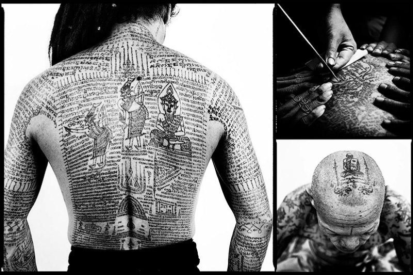 Tatuajes mágicos de Tailandia