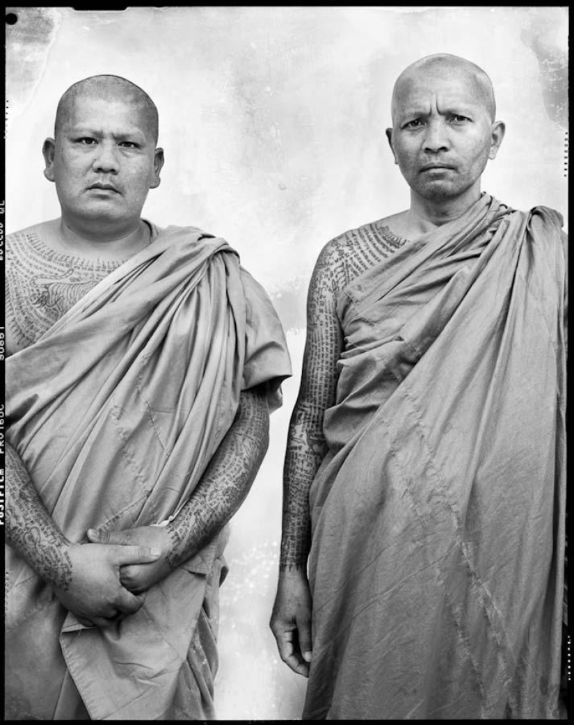 Tatuajes mágicos de Tailandia