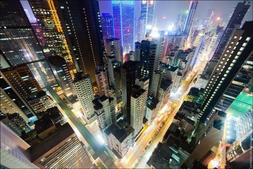 Techadores en Hong Kong