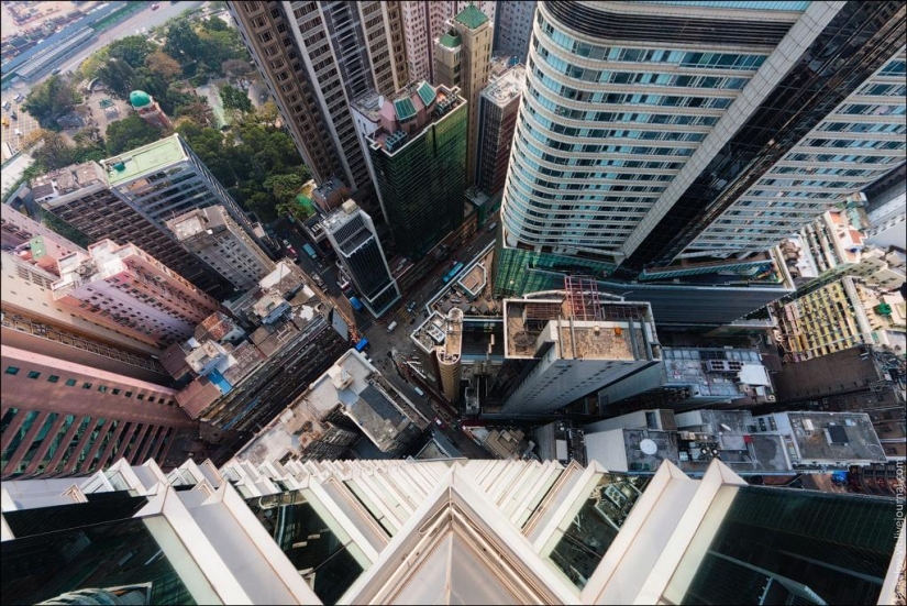 Techadores en Hong Kong