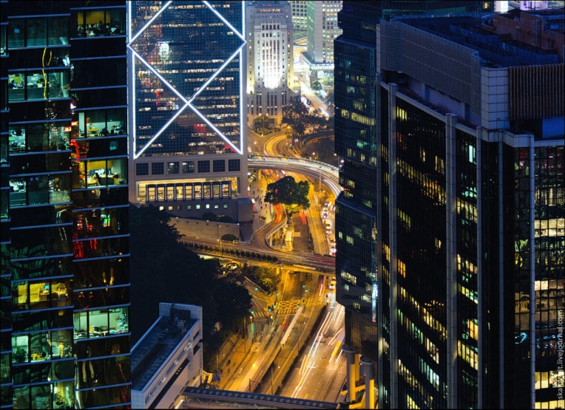 Techadores en Hong Kong