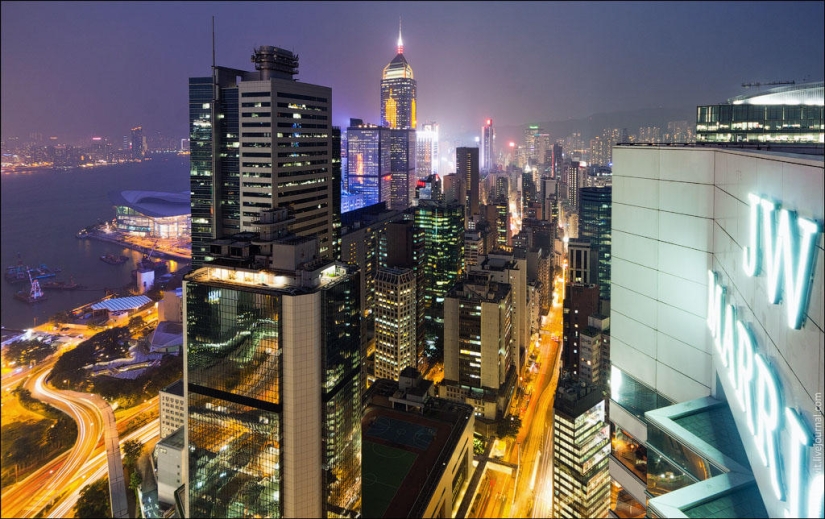 Techadores en Hong Kong