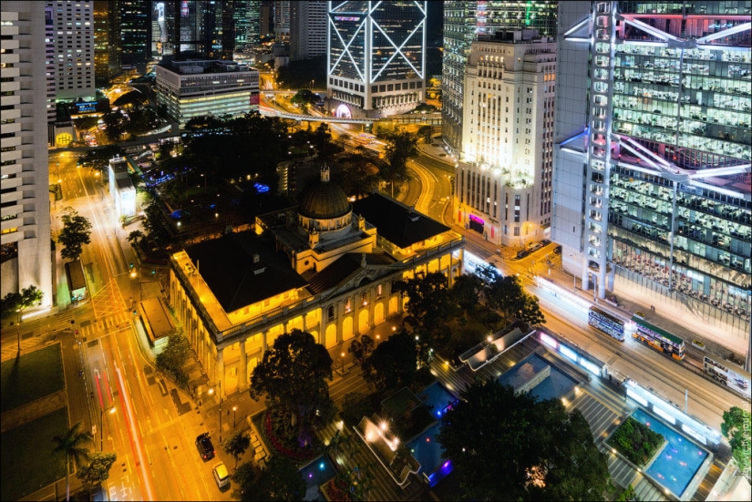 Techadores en Hong Kong