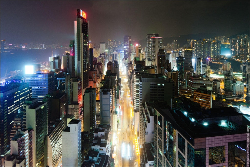 Techadores en Hong Kong