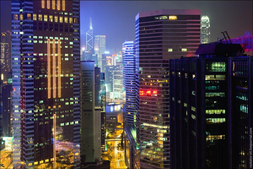 Techadores en Hong Kong