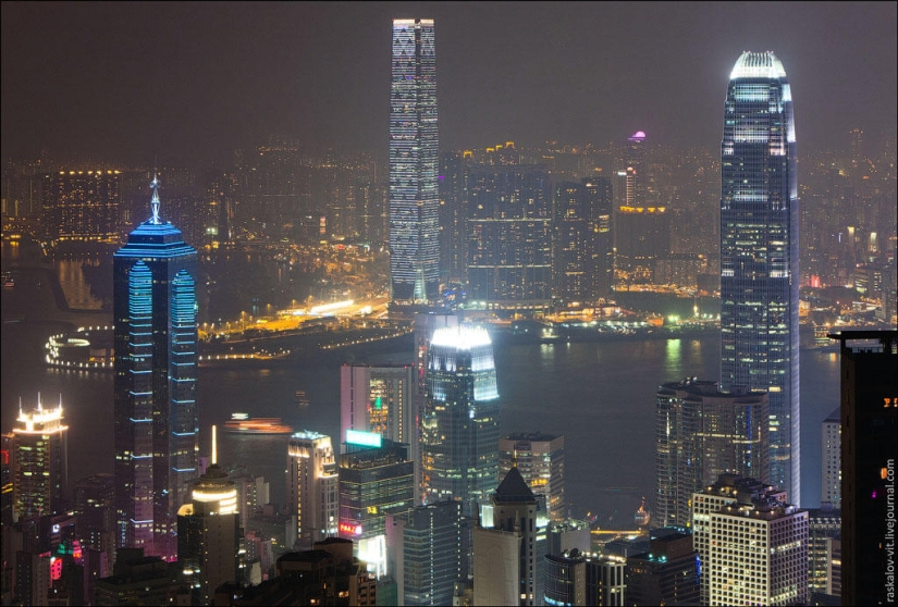 Techadores en Hong Kong