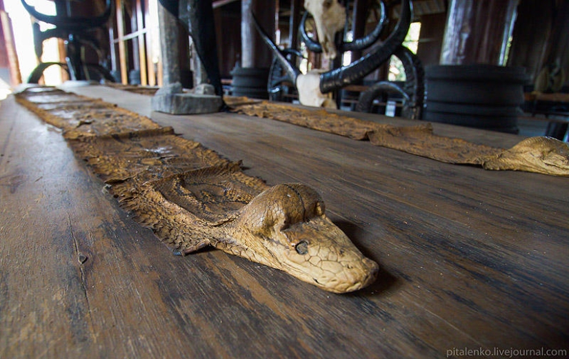 Temple of Death. The black house of Baan Si Dum. Northern Thailand