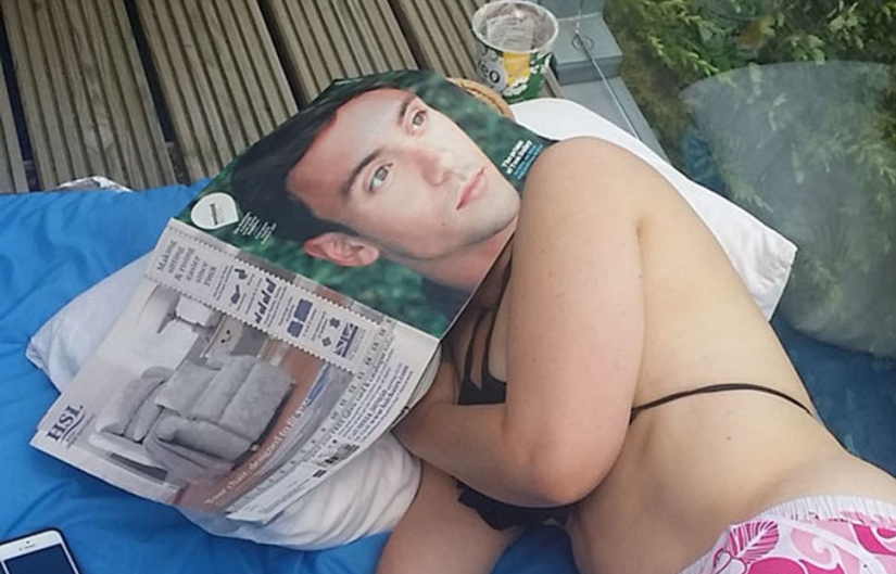 That awkward moment when the cover suits the reader