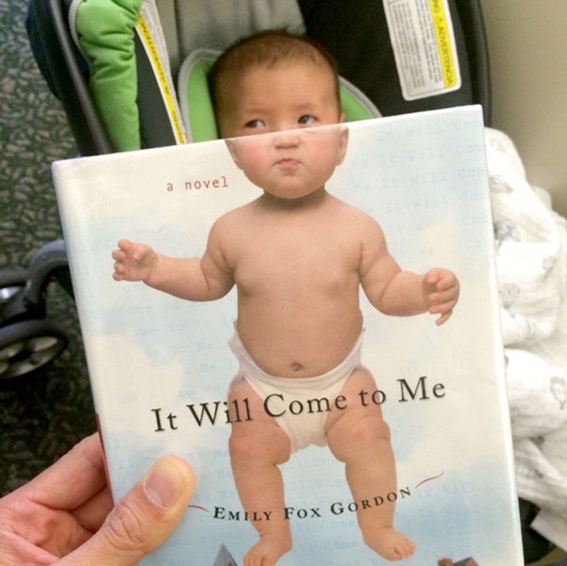 That awkward moment when the cover suits the reader