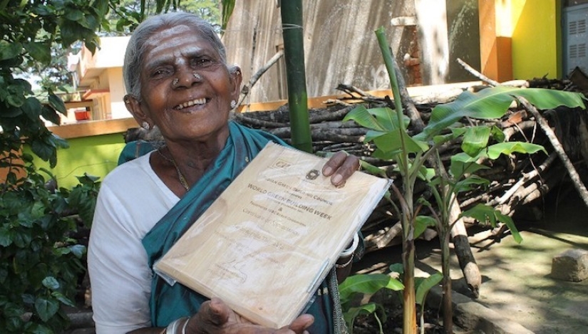 The 105-year-old woman had no children, and then she became a mother to 300 trees The 105-year-old woman had no children, and then she became a mother to 300 trees