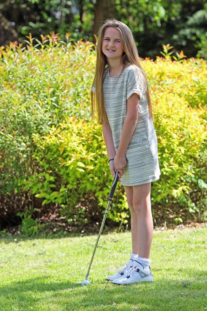 The 11-year-old is not at all a spoiled blogger whose father spends thousands of pounds on her