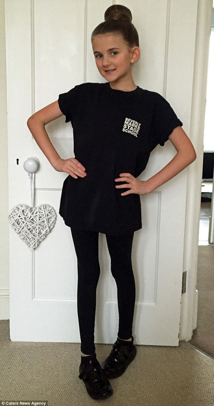 The 11-year-old is not at all a spoiled blogger whose father spends thousands of pounds on her