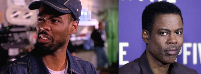 The actors of the movie "Jay and Silent Bob strike back" 16 years ago and now