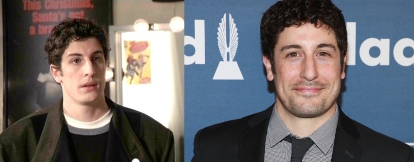 The actors of the movie "Jay and Silent Bob strike back" 16 years ago and now