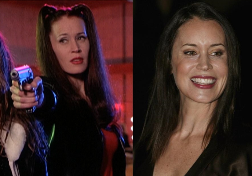 The actors of the movie "Jay and Silent Bob strike back" 16 years ago and now