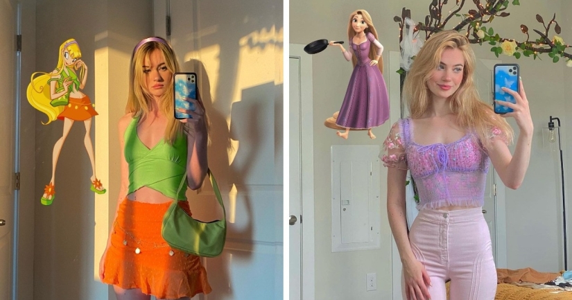 The American blogger repeated the images of toons