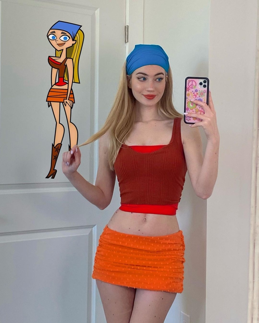 The American blogger repeated the images of toons