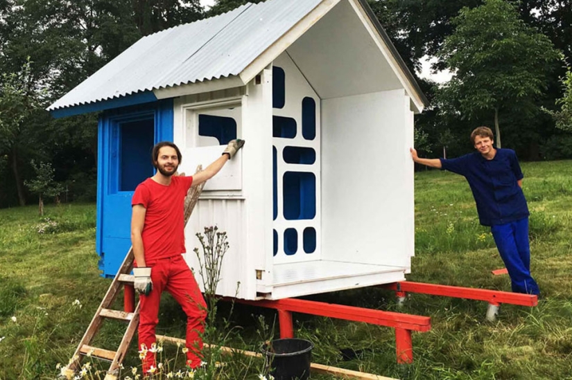 The architect told how to build a house for $ 1,200 and three hours