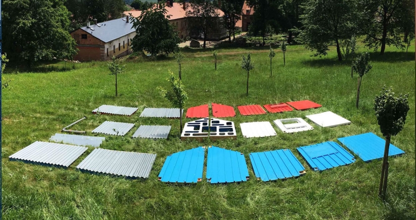 The architect told how to build a house for $ 1,200 and three hours