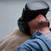 The artist created a &quot;death simulator&quot; immersing in the afterlife