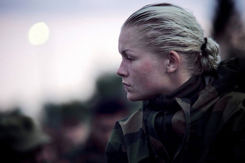 The beautiful half of the Norwegian army