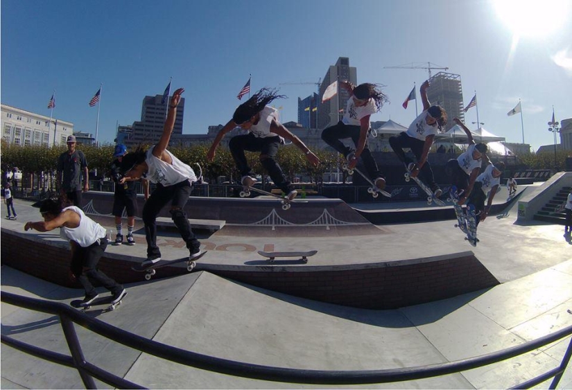 The best photos from the finals of the extreme sports Dew Tour-2013