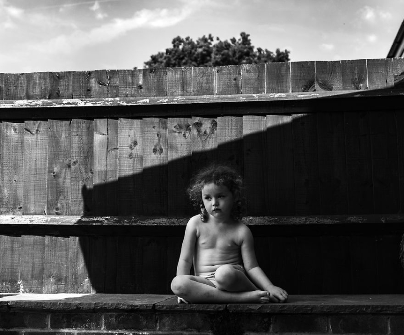 The best pictures of the black-and—white children's photography contest - 2016