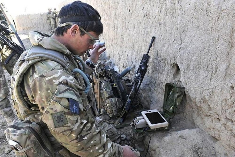 The Black Hornet is a military helicopter drone that fits in the hand The Black Hornet is a military helicopter drone that fits in the hand