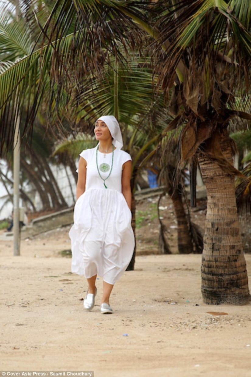 The Bollywood star gave up silicone breasts, revealing outfits and a glamorous lifestyle to become a nun The Bollywood star gave up silicone breasts, revealing outfits and a glamorous lifestyle to become a nun