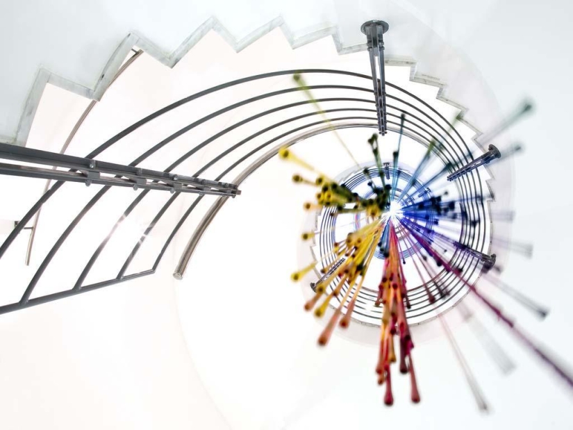 The breathtaking beauty of spiral staircases