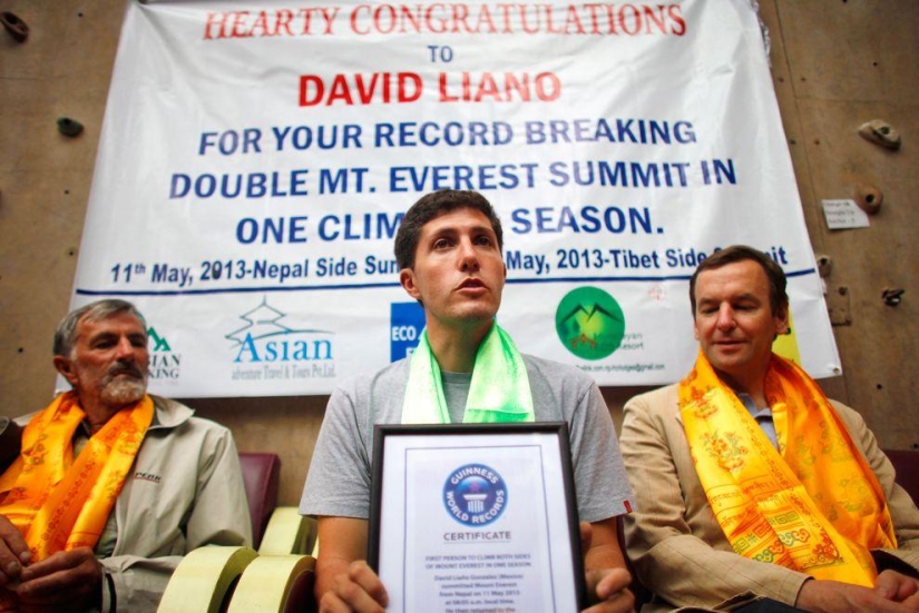 The brightest attempts to get into the Guinness Book of Records in 2013