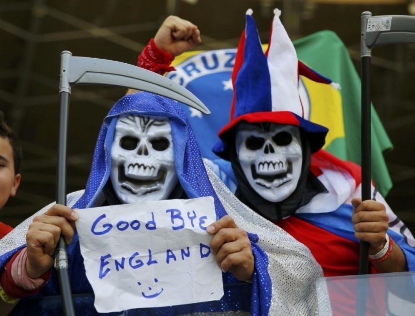 The brightest fans at the 2014 World Cup in Brazil