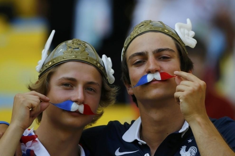 The brightest fans at the 2014 World Cup in Brazil