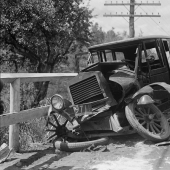 The brightest shots of car accidents of the last century