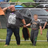 The Briton hit the jackpot and did not let the rock festival break