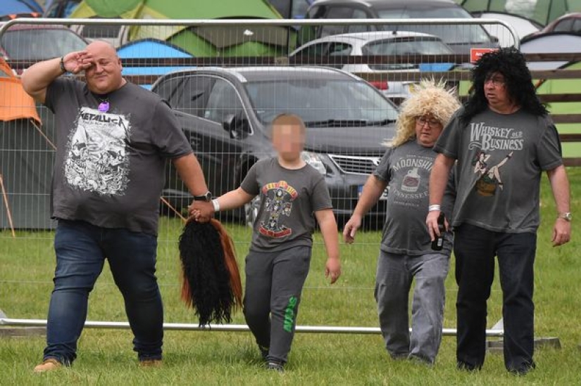 The Briton hit the jackpot and did not let the rock festival break The Briton hit the jackpot and did not let the rock festival break