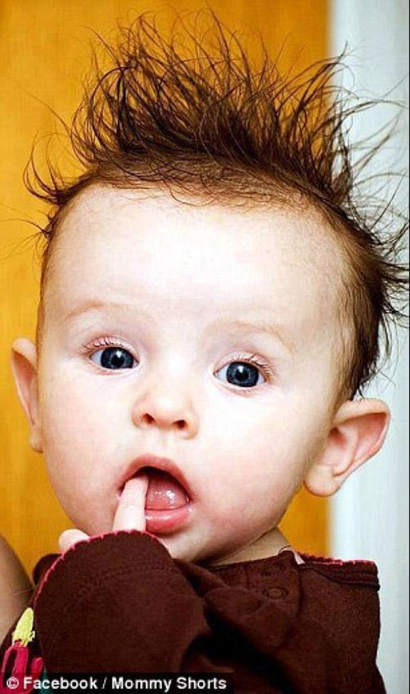 The competition for the strangest hairstyles among kids The competition for the strangest hairstyles among kids